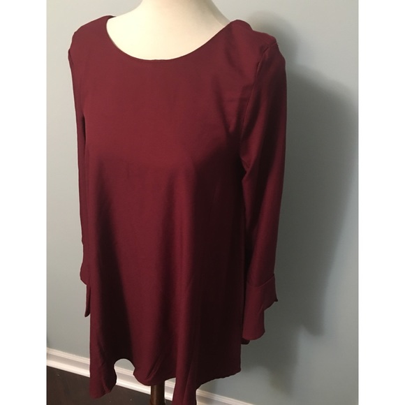 Women’s Burgundy Dress - Picture 3 of 4
